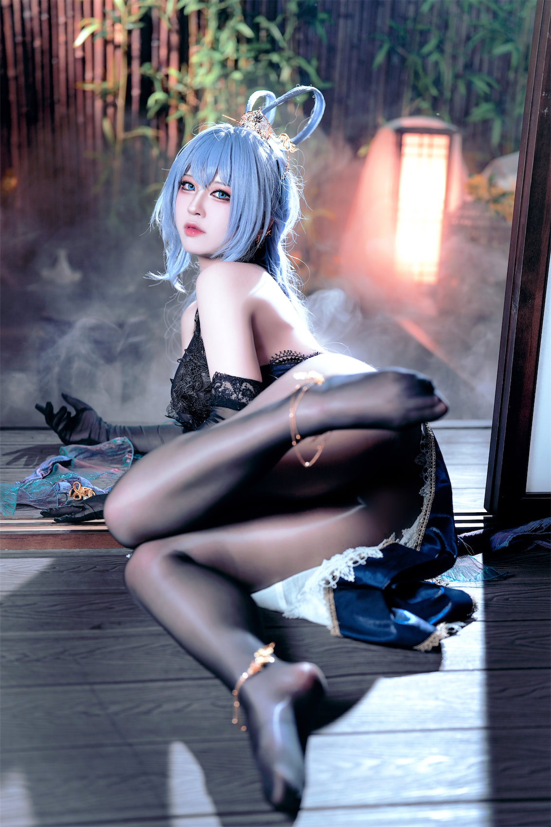 半半子 花园月下起舞3