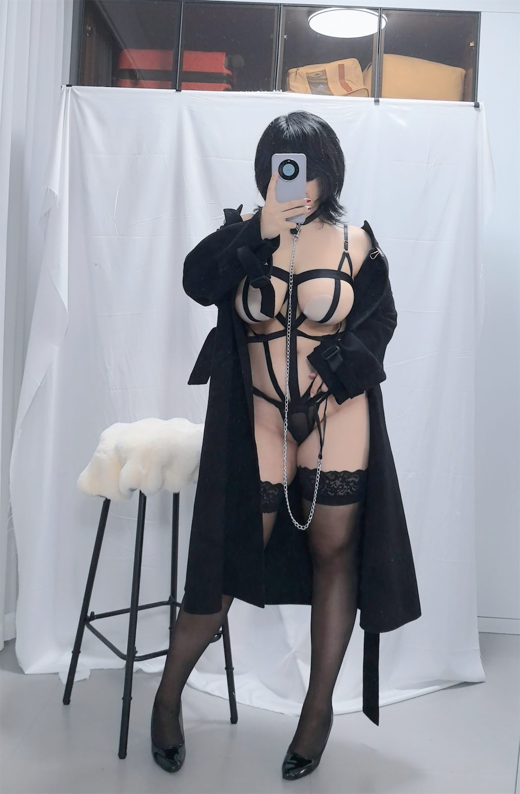 葛生w 高叉女仆绑带辣妹3