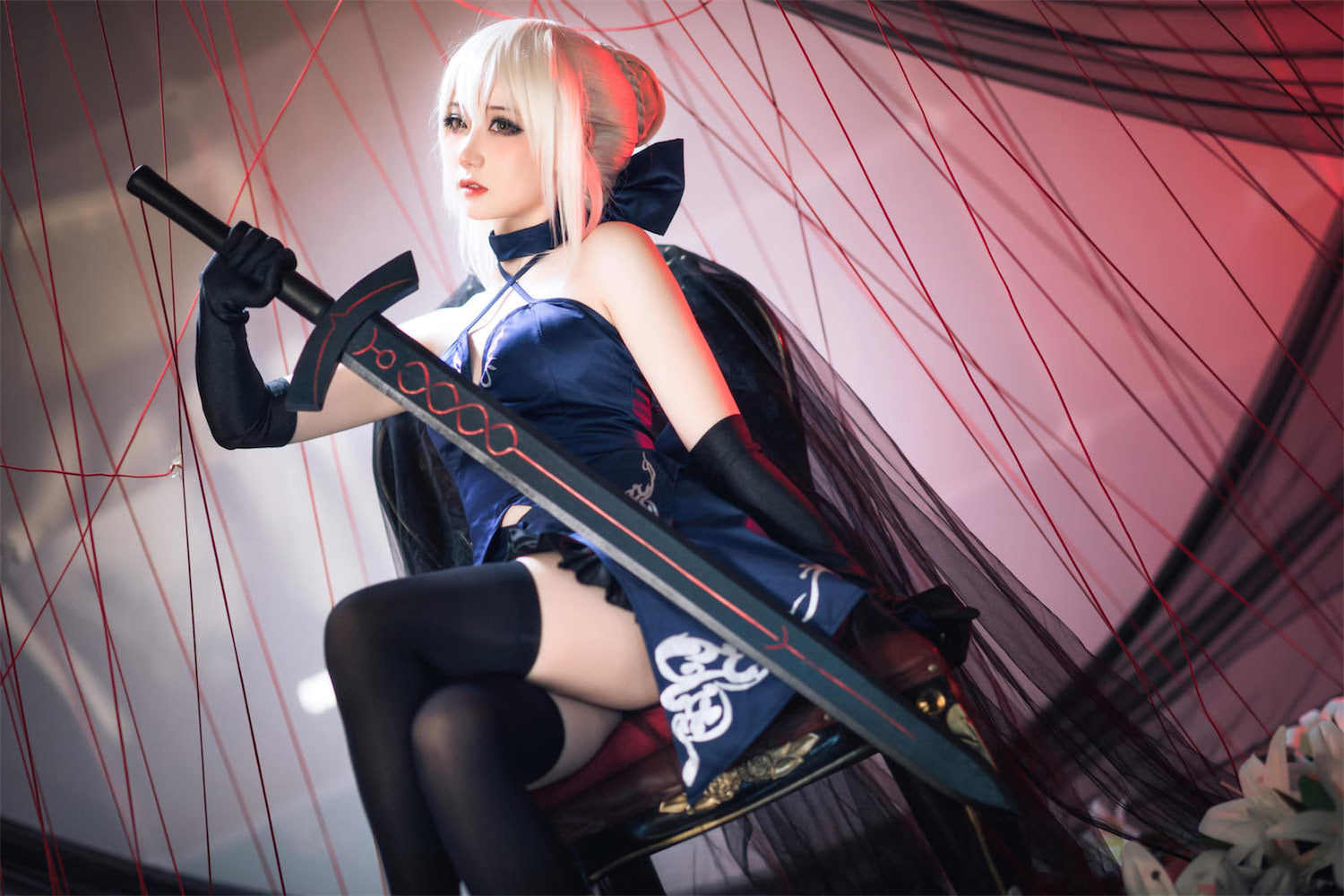 焖焖碳 柴郡旗袍FGO黑呆3