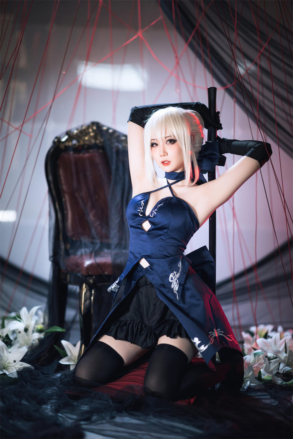 焖焖碳 柴郡旗袍FGO黑呆4