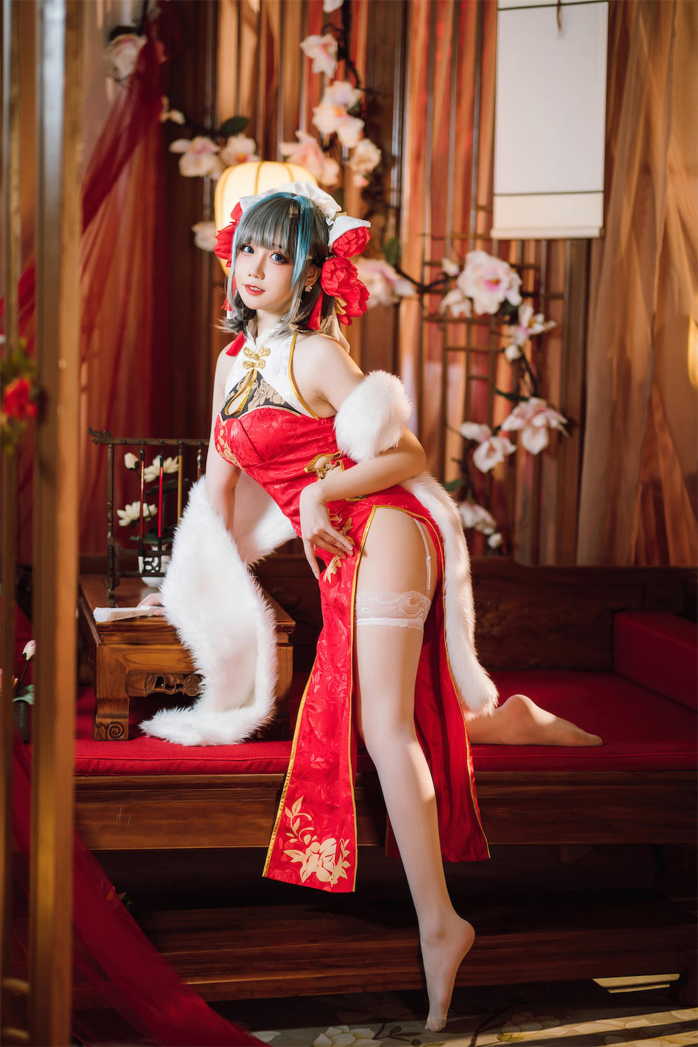 焖焖碳 柴郡旗袍FGO黑呆8