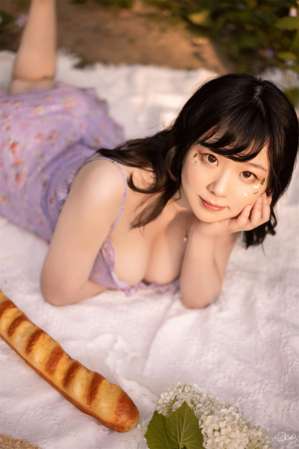 皮皮奶 Booty 裸色OL野餐呀4