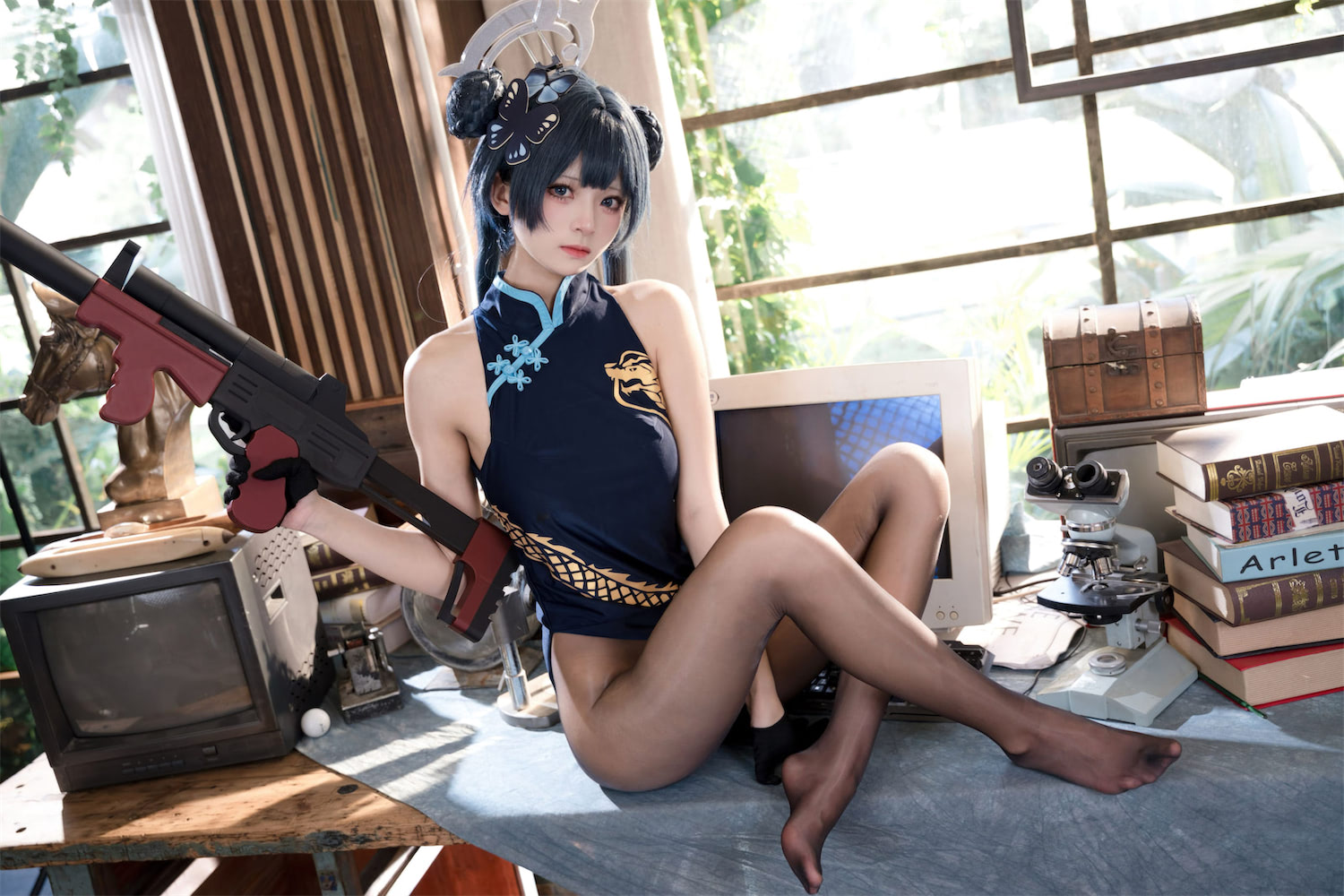 九柒喵 蔚蓝档案妃咲原皮3