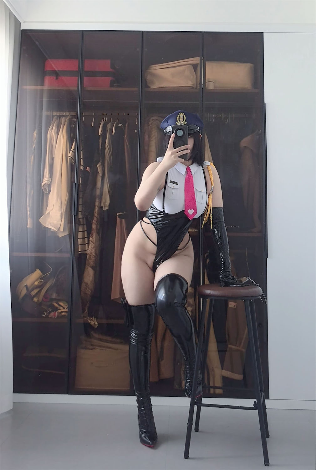 葛生w 宇都宫沙希女警1