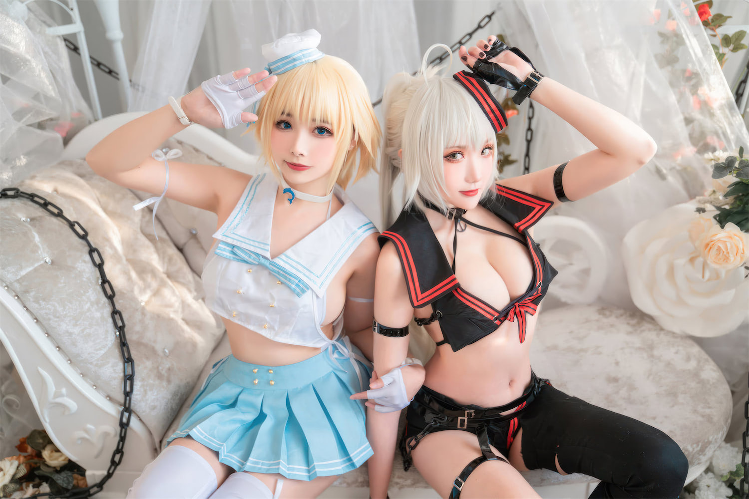 Momoko葵葵&瓜希酱 FATE黑白贞德10
