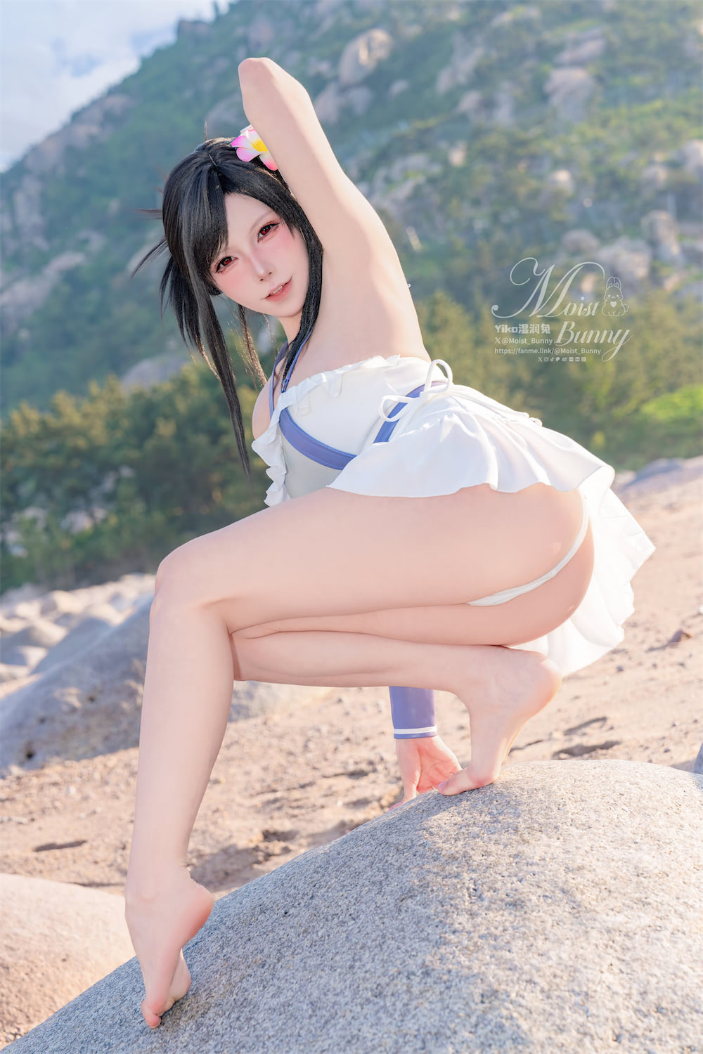 咬一口兔娘 2025蒂法泳装海边假日4