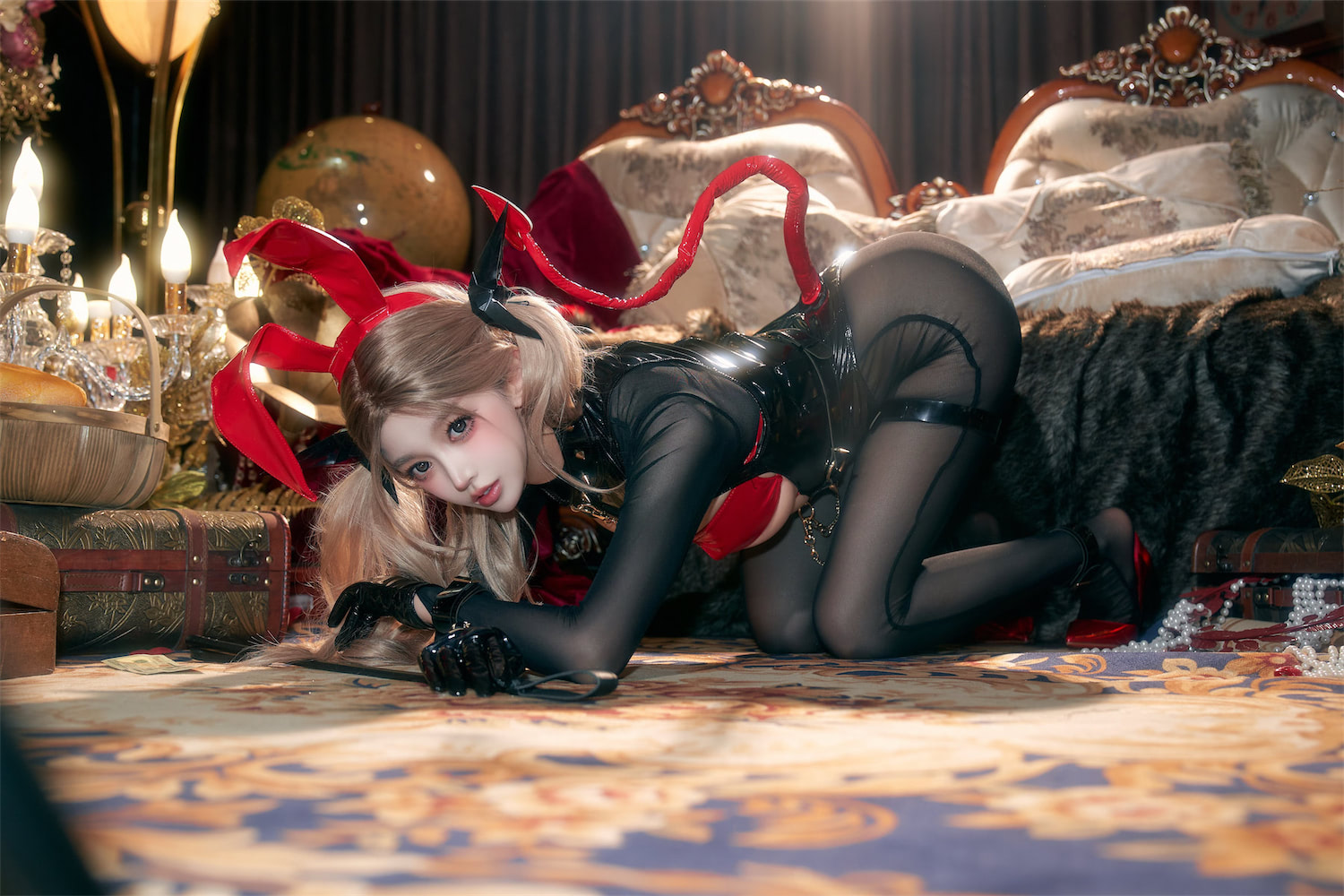 过期米线线喵 恶魔兔兔8