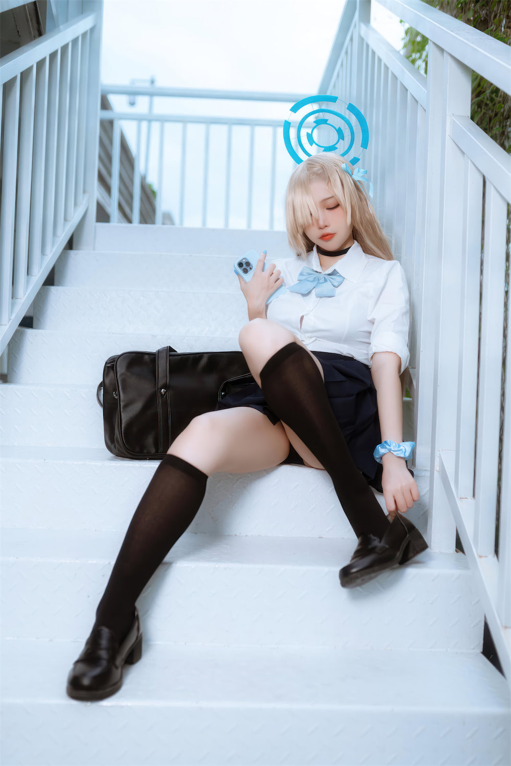 二佐Nisa 蔚蓝档案明日奈兔女郎JK3