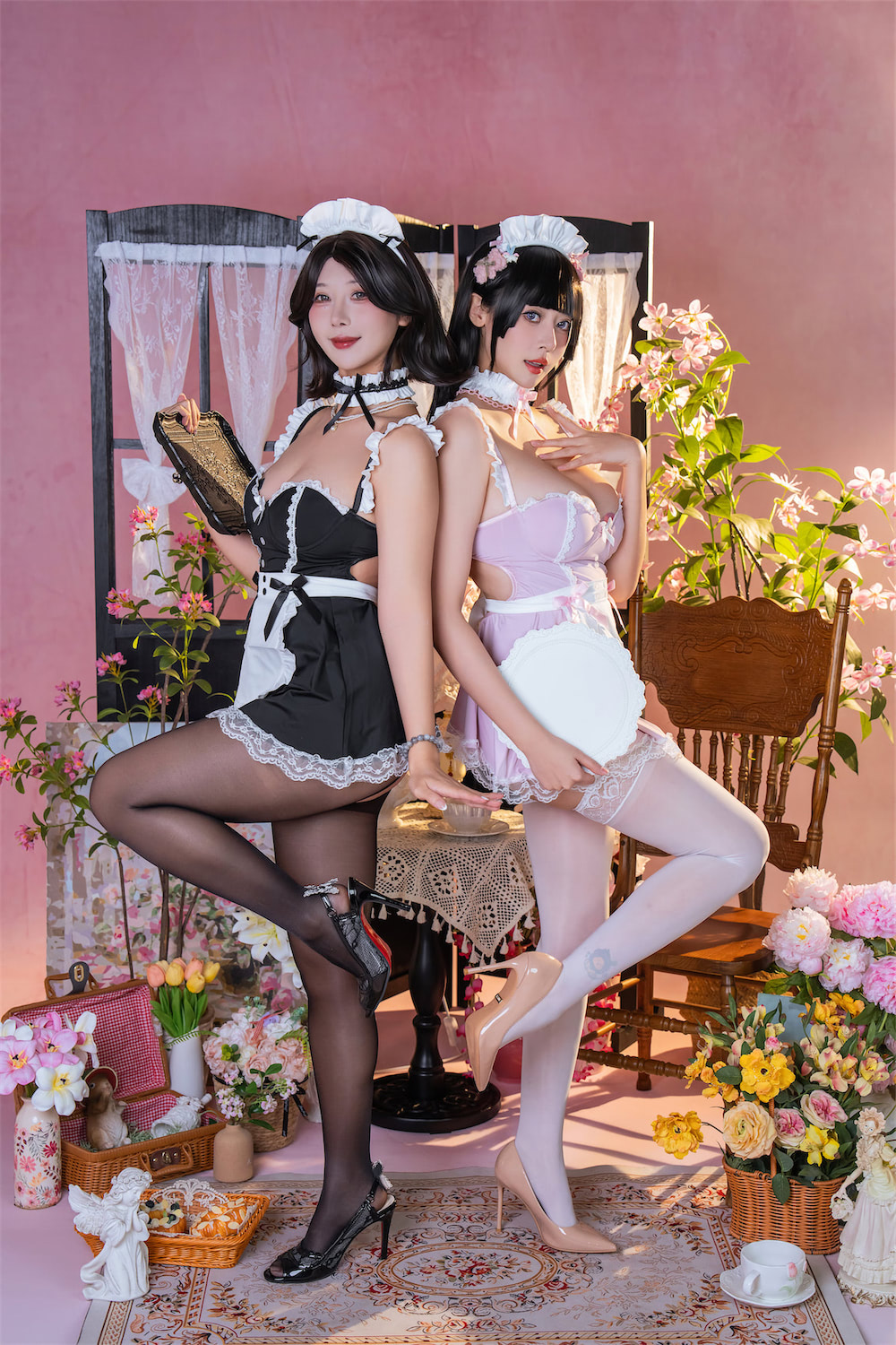 云溪溪奈汐酱nice奶桃桃 侍花礼2