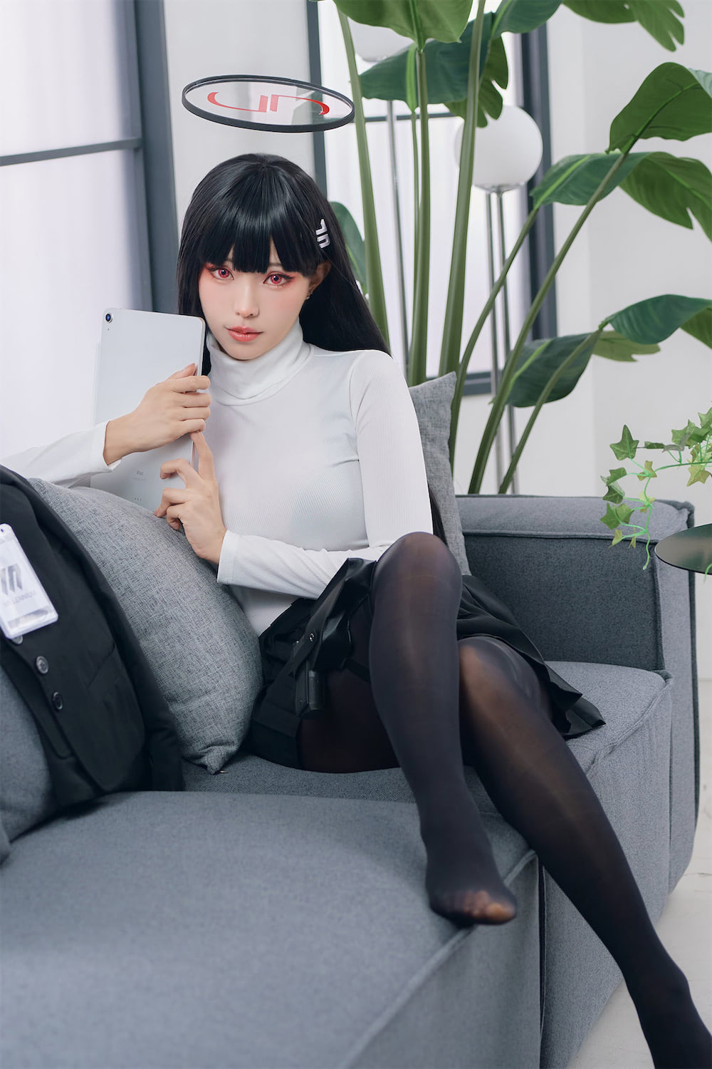 ElyEE子 调月莉音秘密吊带7