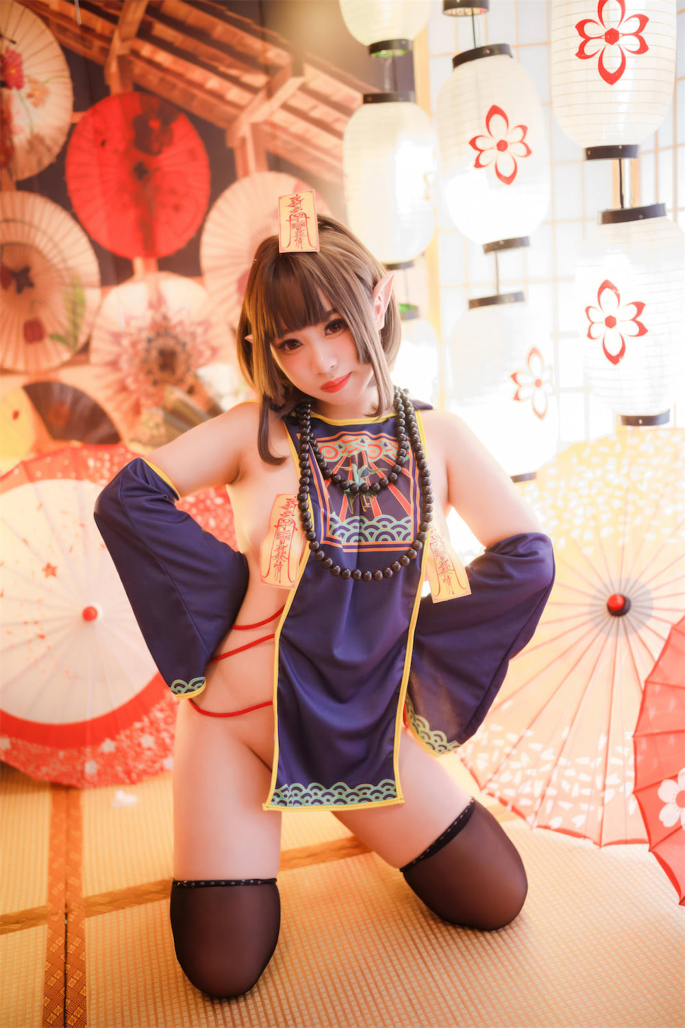 胡桃猫Kurumineko&十万珍吱伏特 巫女&僵尸4