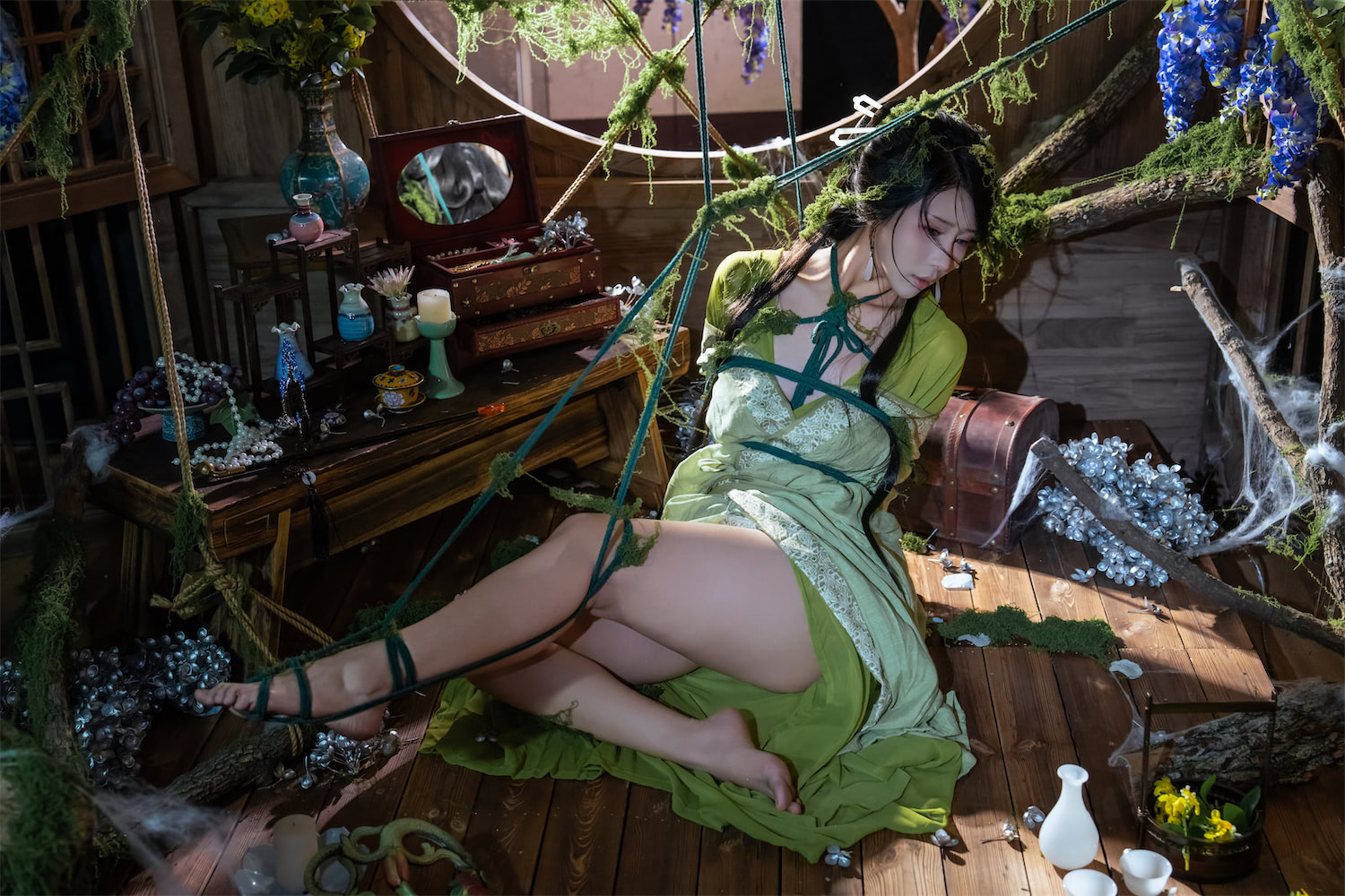 云溪溪奶桃桃 苔缚6