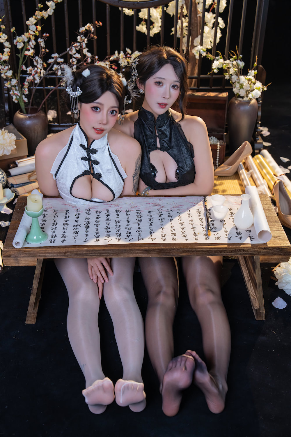 奈汐酱nice奶桃桃 墨雪3