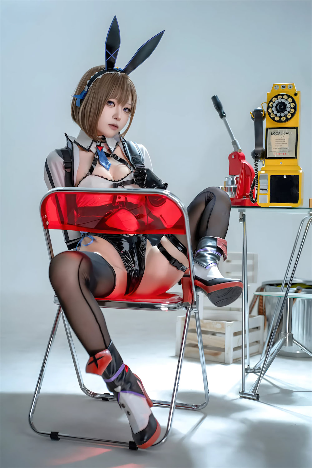 矢量鱼 外卖兔女郎小葵赛莲13