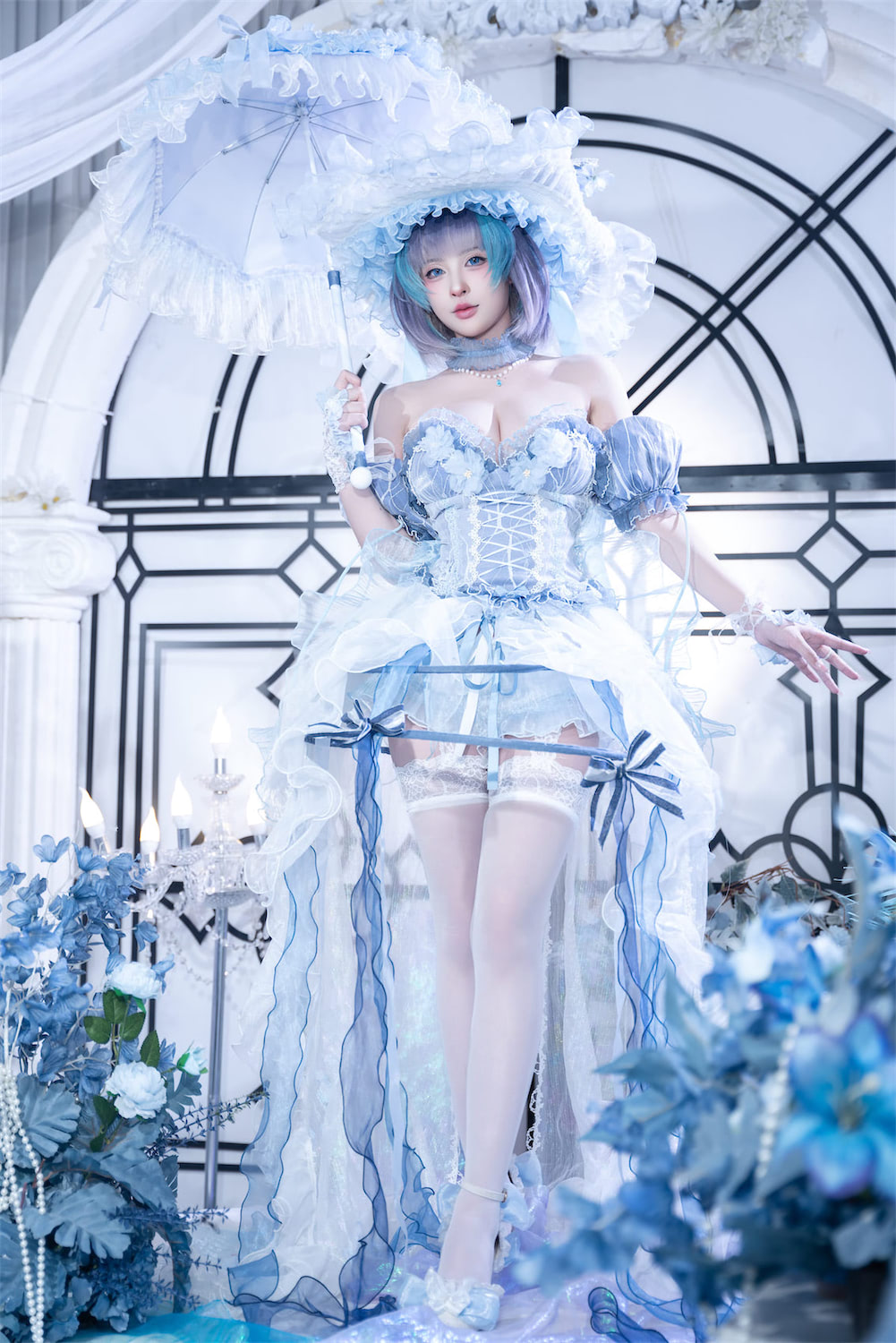 清水由乃 柴郡礼服1