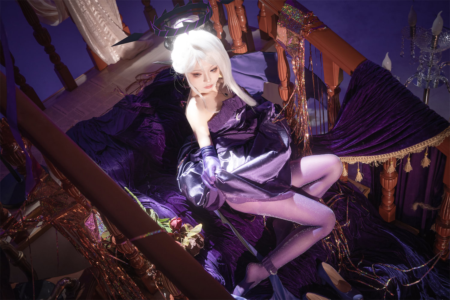 矢量鱼 蔚蓝档案空崎日奈连衣裙5