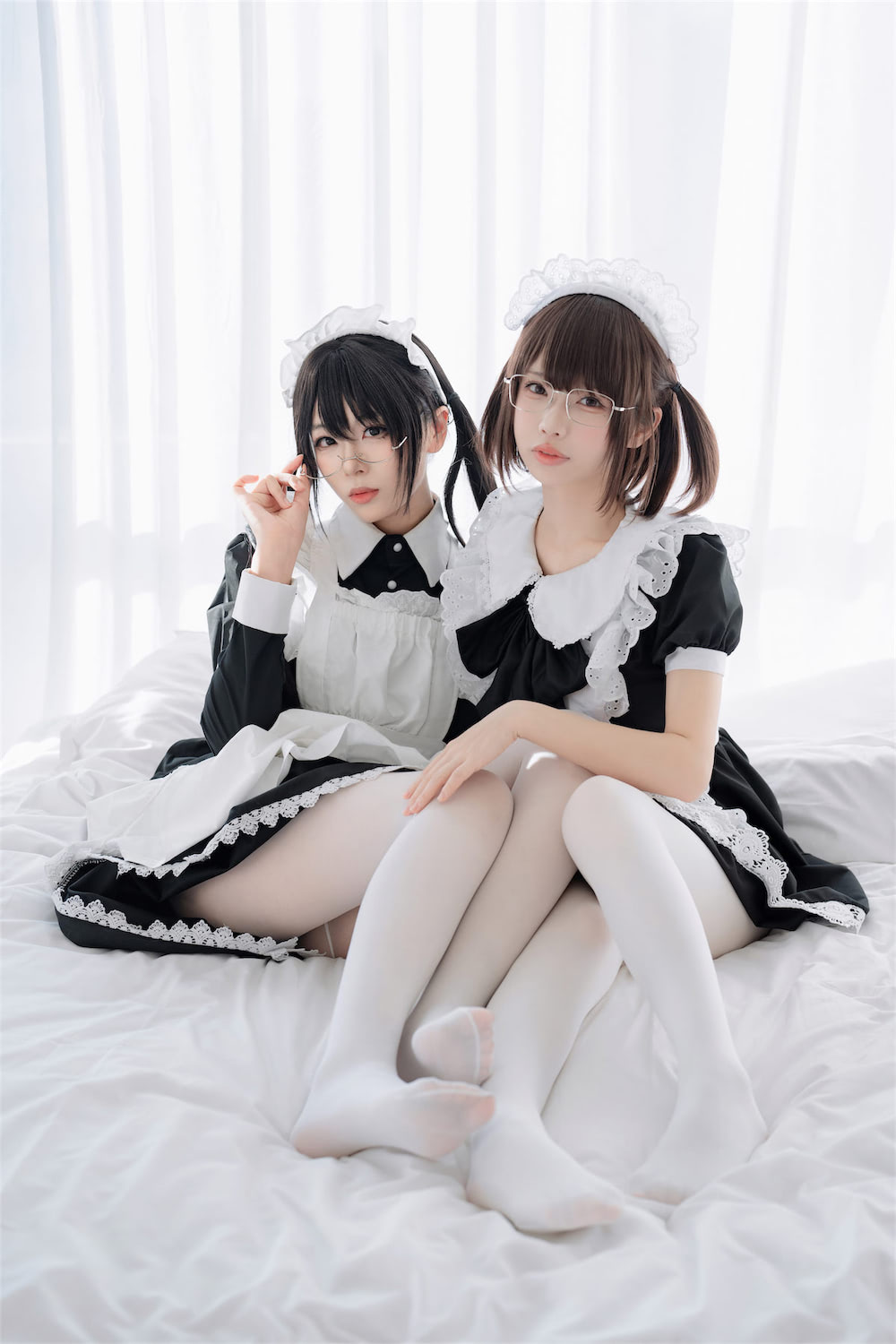 轩萧学姐&雪香川SUI 双人女仆4