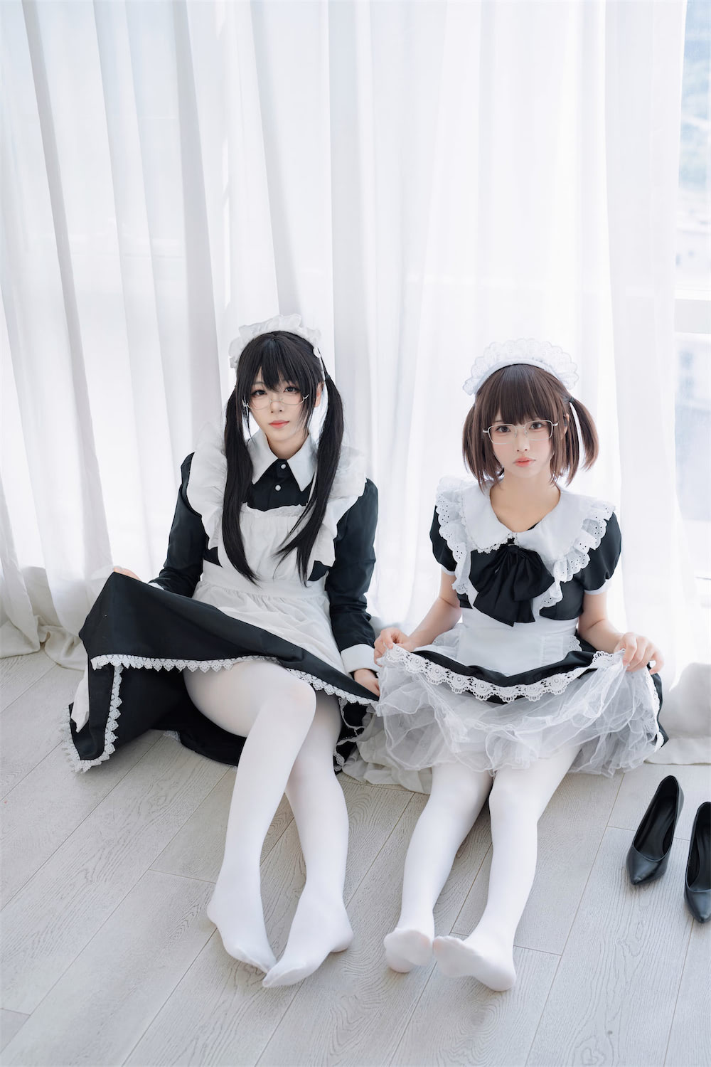 轩萧学姐&雪香川SUI 双人女仆3