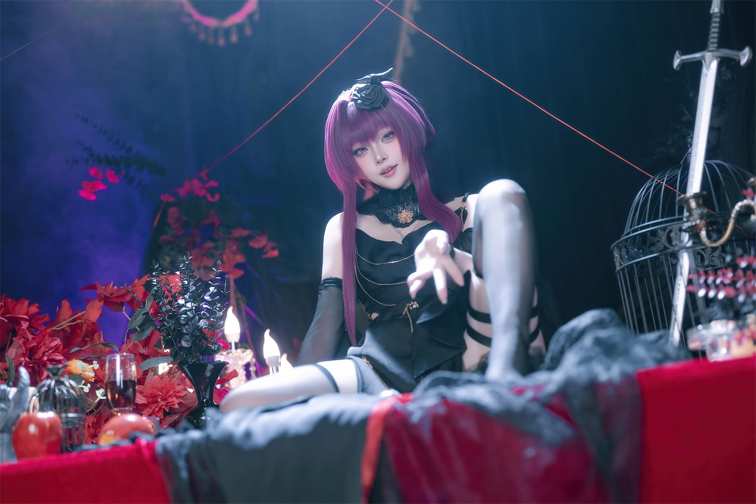 屿鱼 崩坏星穹铁道卡芙卡缚月之夜17