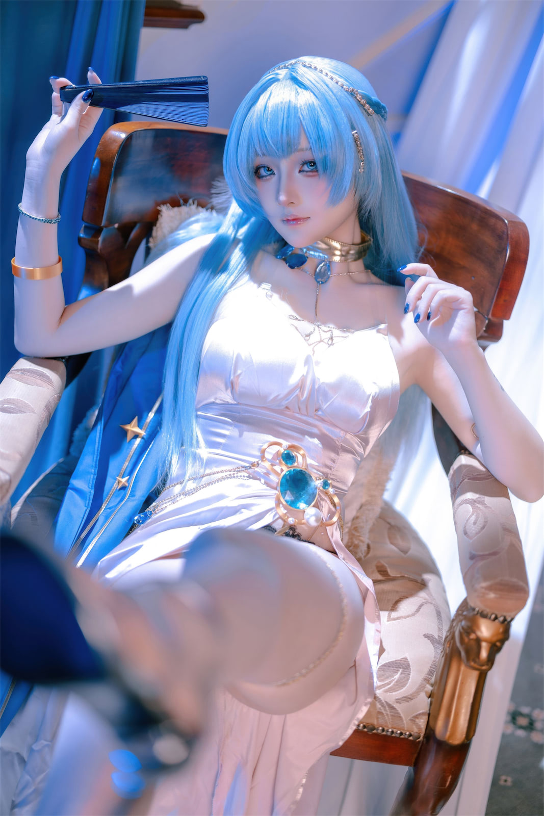 屿鱼 胜利女神海伦礼服18