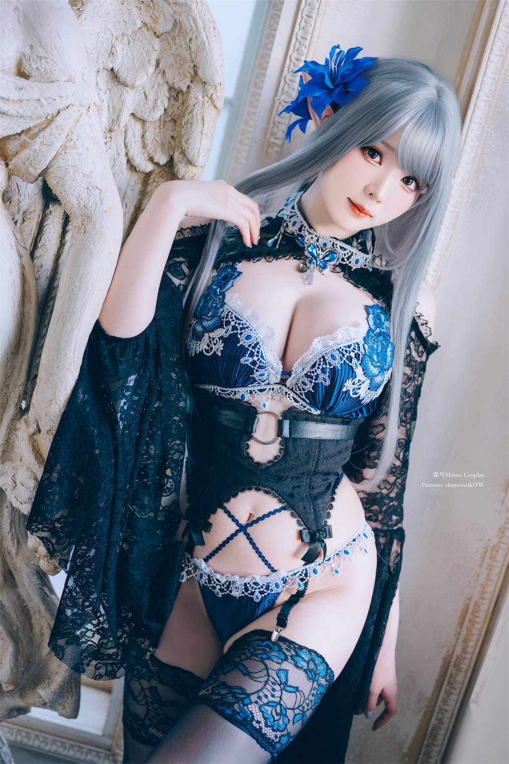 霜月shimo 黑暗女精灵飞鸟马时莫达妮娅4