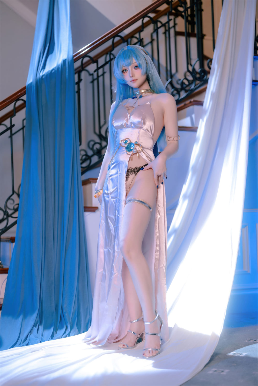 屿鱼 胜利女神海伦礼服7