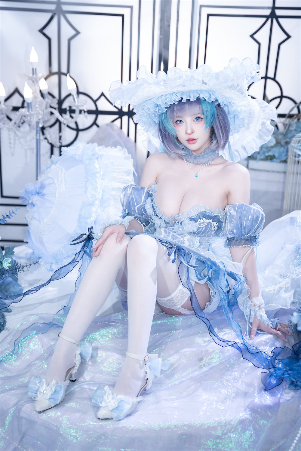 清水由乃 柴郡礼服2