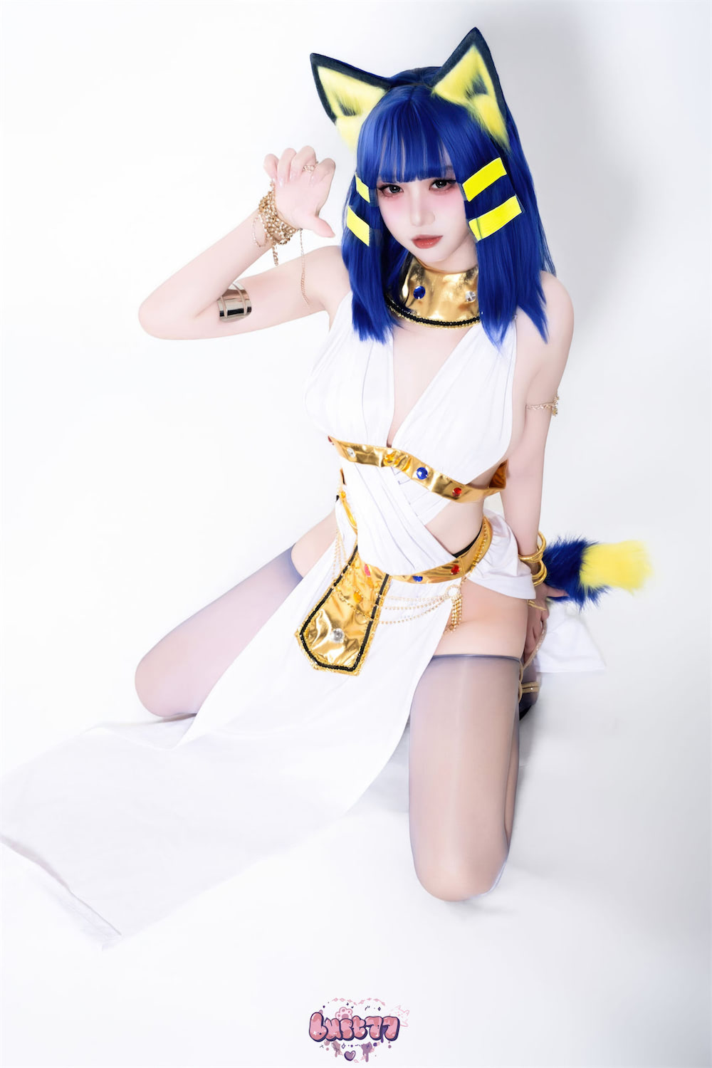 柒柒要乖哦 白埃及猫12