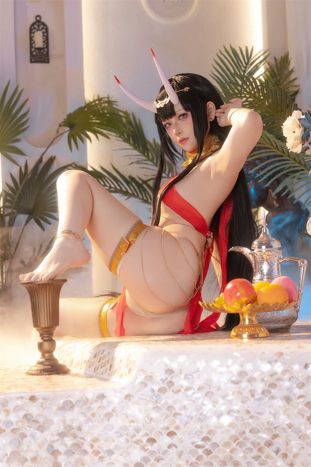 屿鱼 能代赤纱浴影4