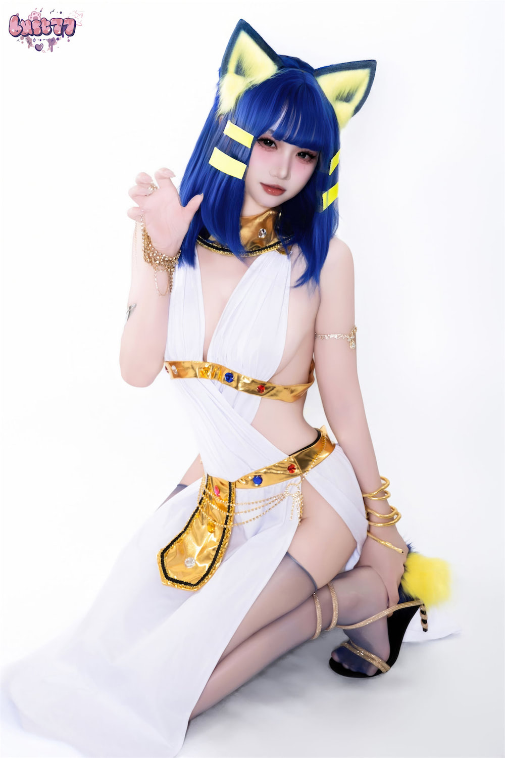 柒柒要乖哦 白埃及猫11