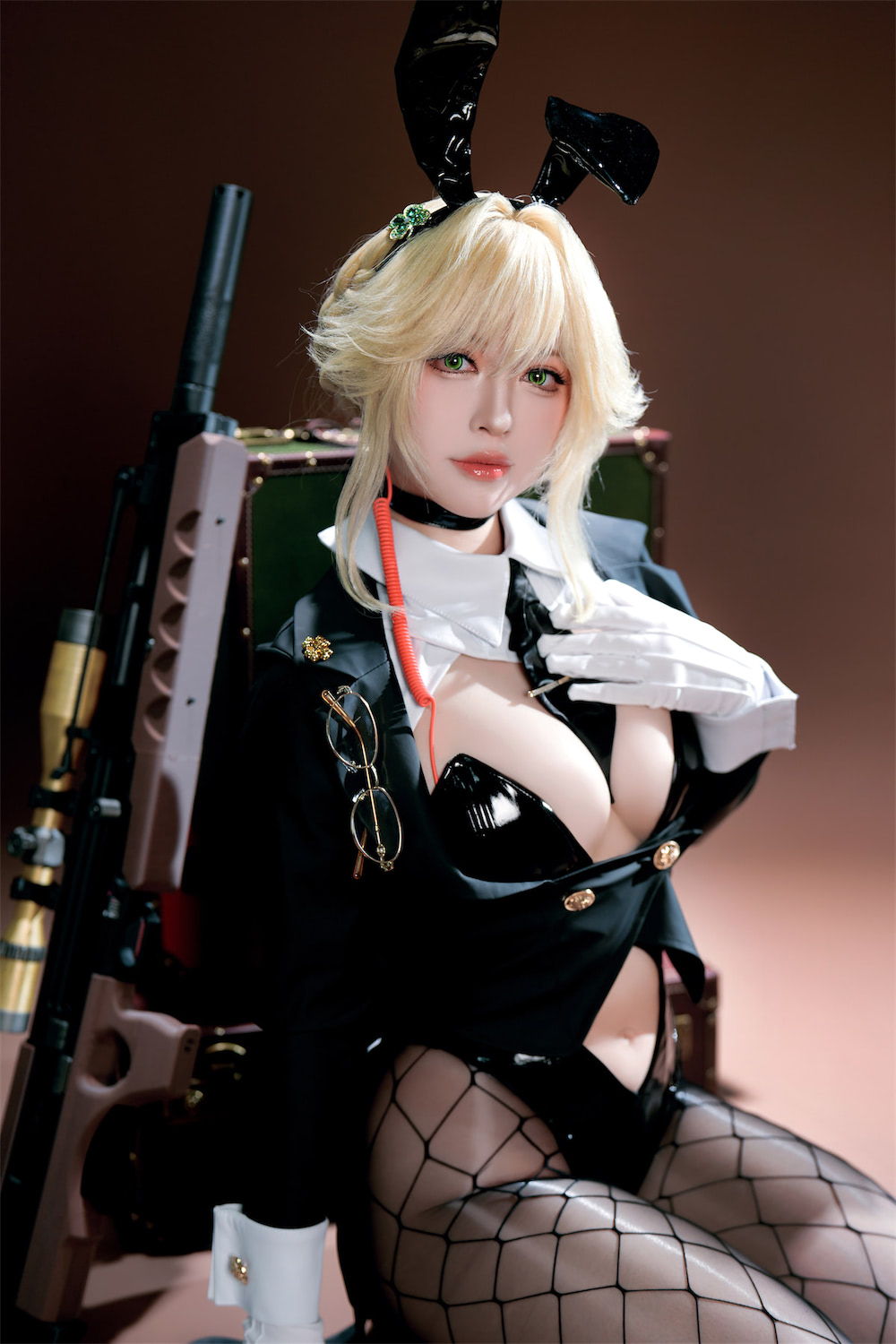 半半子 胜利女神爱德兔女郎8