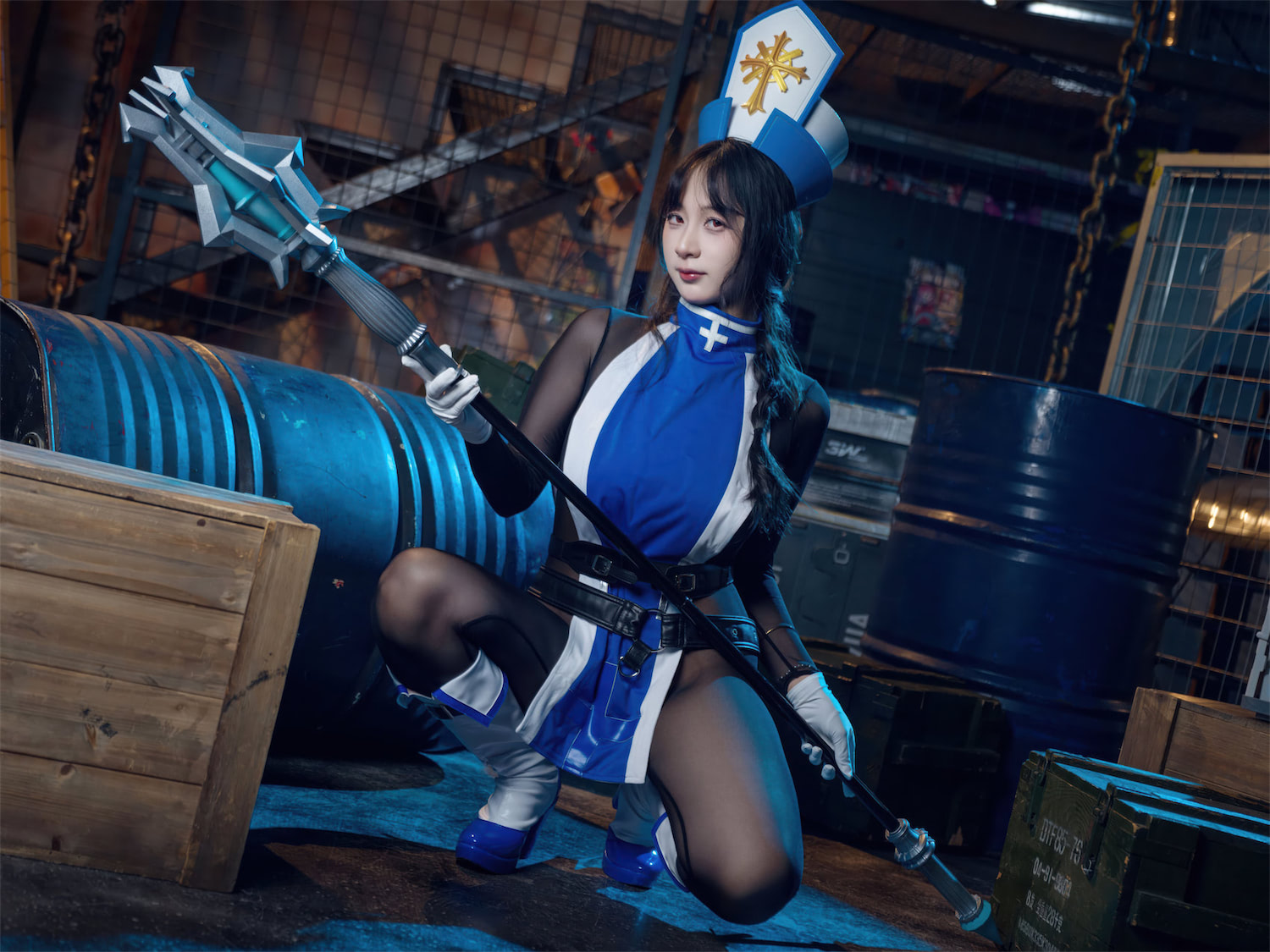 浅安安 胜利女神梅登冰玫瑰2