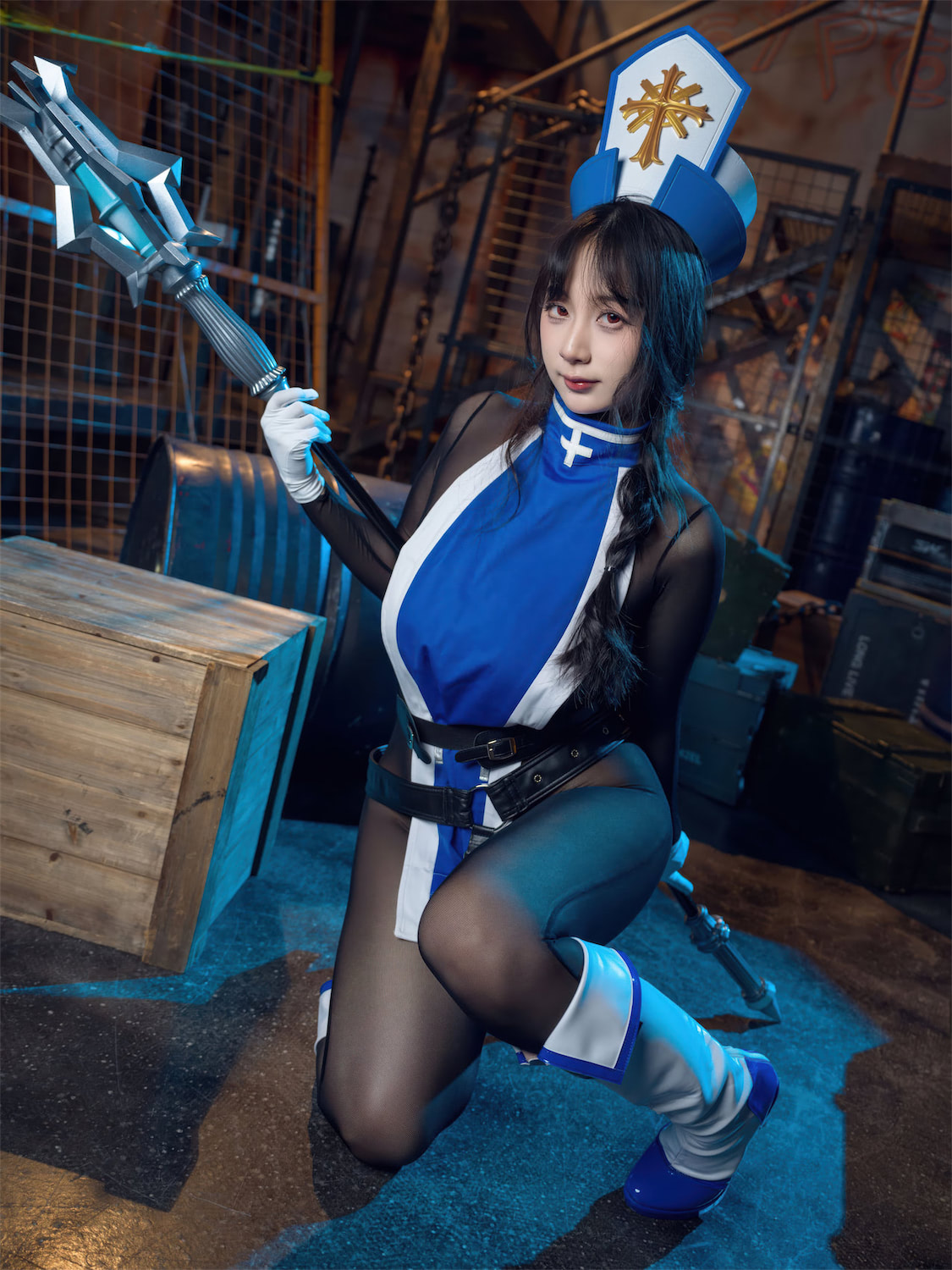 浅安安 胜利女神梅登冰玫瑰1