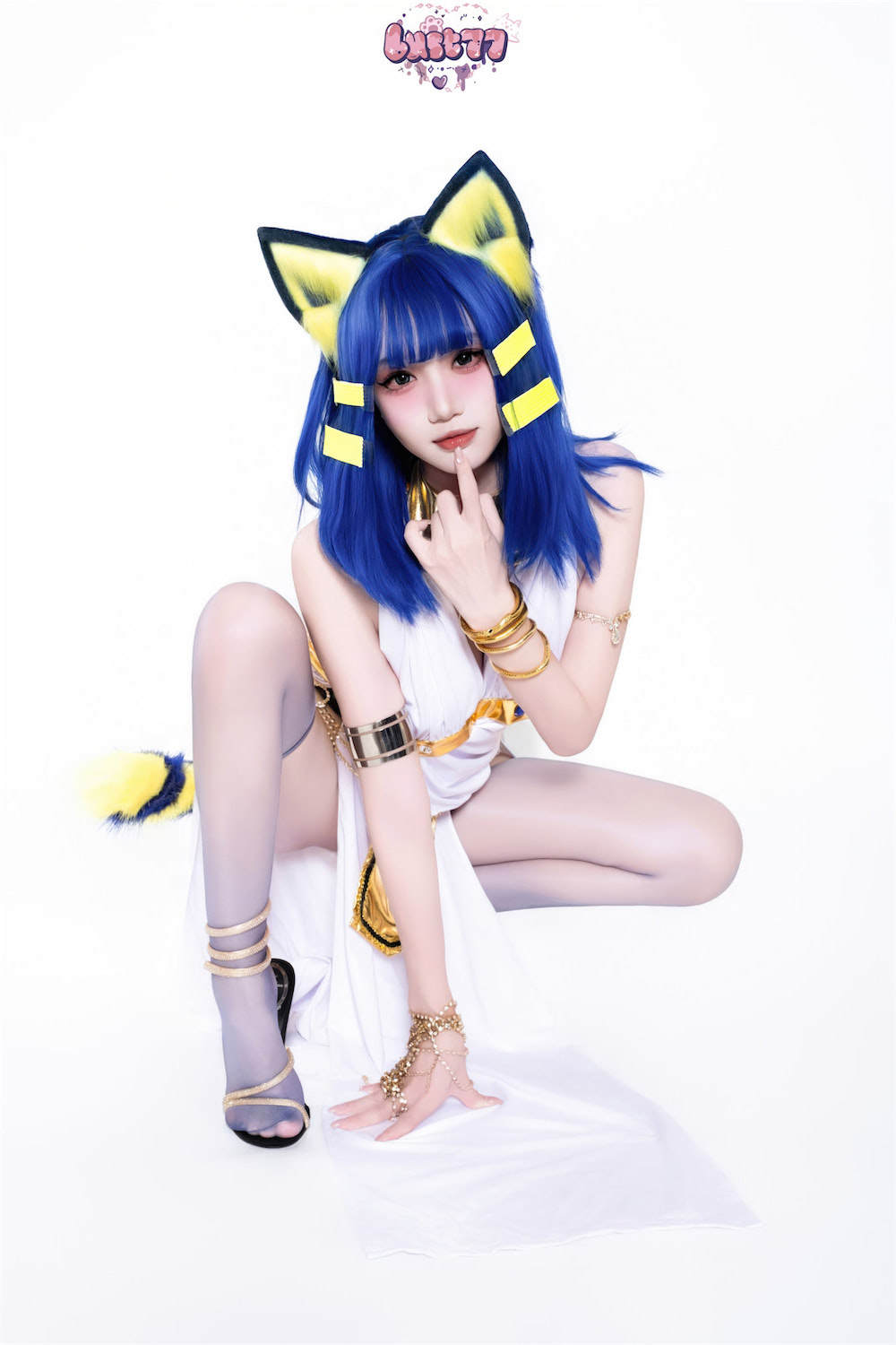 柒柒要乖哦 白埃及猫16