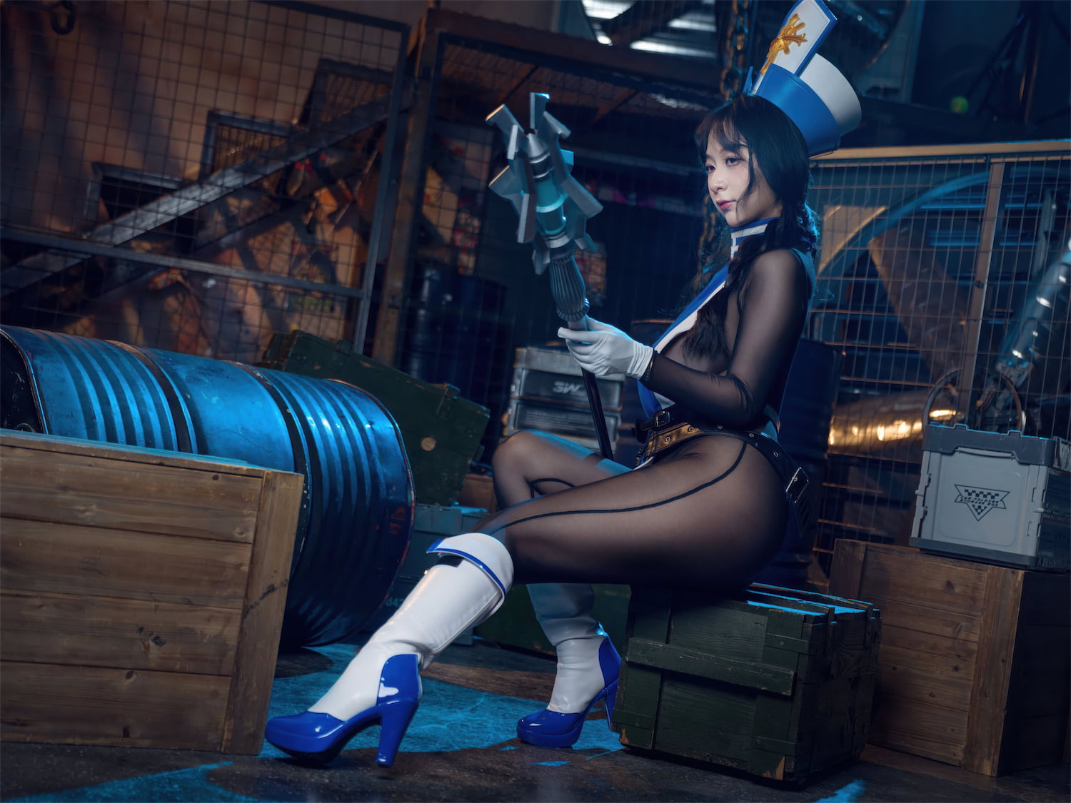 浅安安 胜利女神梅登冰玫瑰3