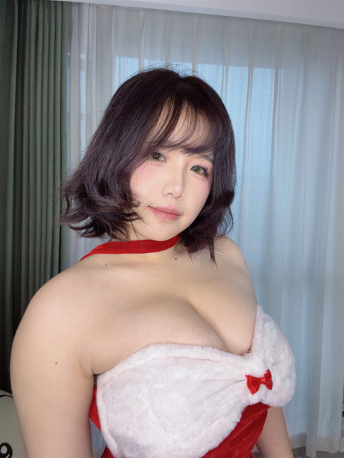 阿半今天很开心 圣诞2女友自摄6