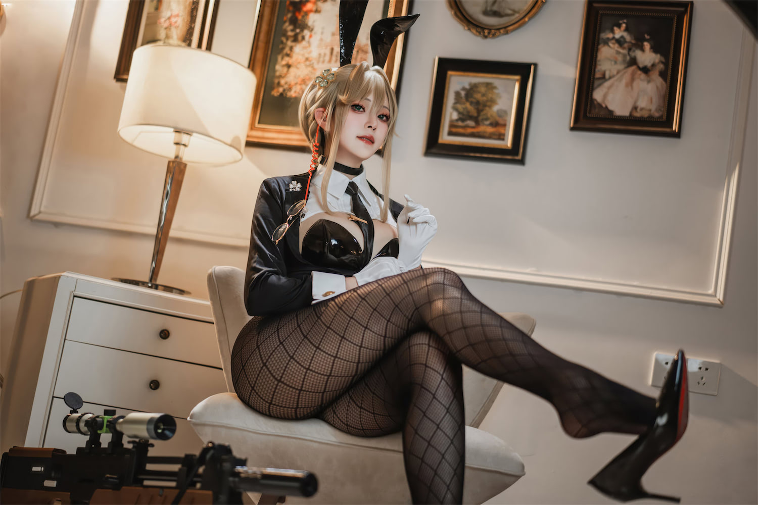 Natsuko 夏夏子 NIKKE爱德特工兔女郎5