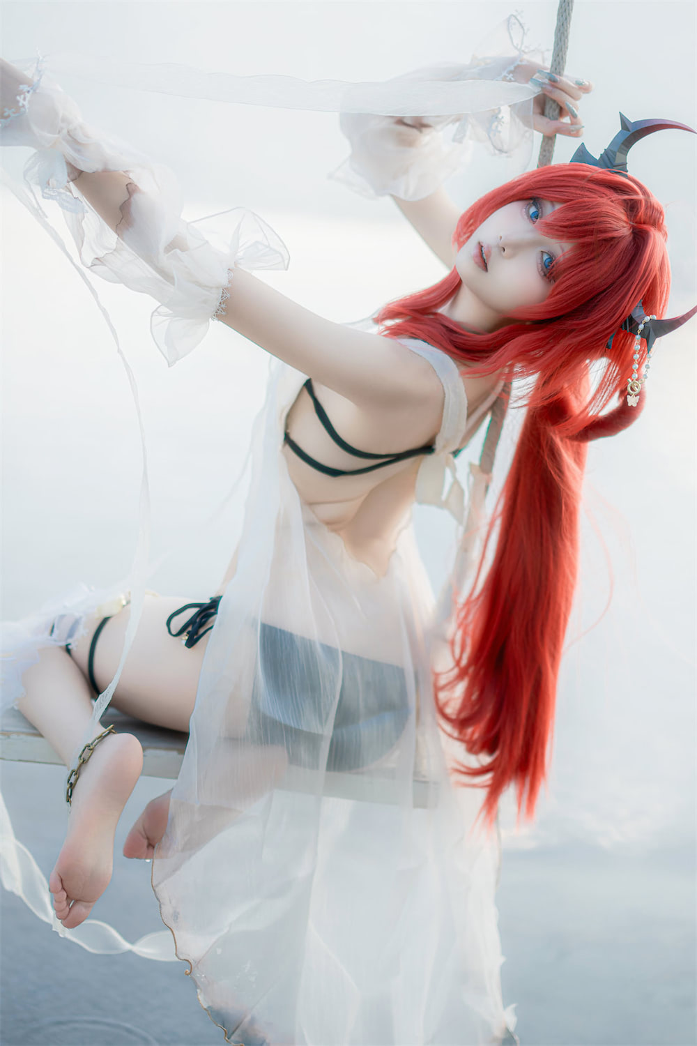 纸悦Etsu Ko 明日方舟史尔特尔泳装3