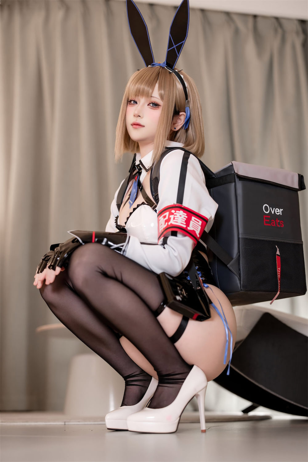 屿鱼 外卖兔女郎小葵4