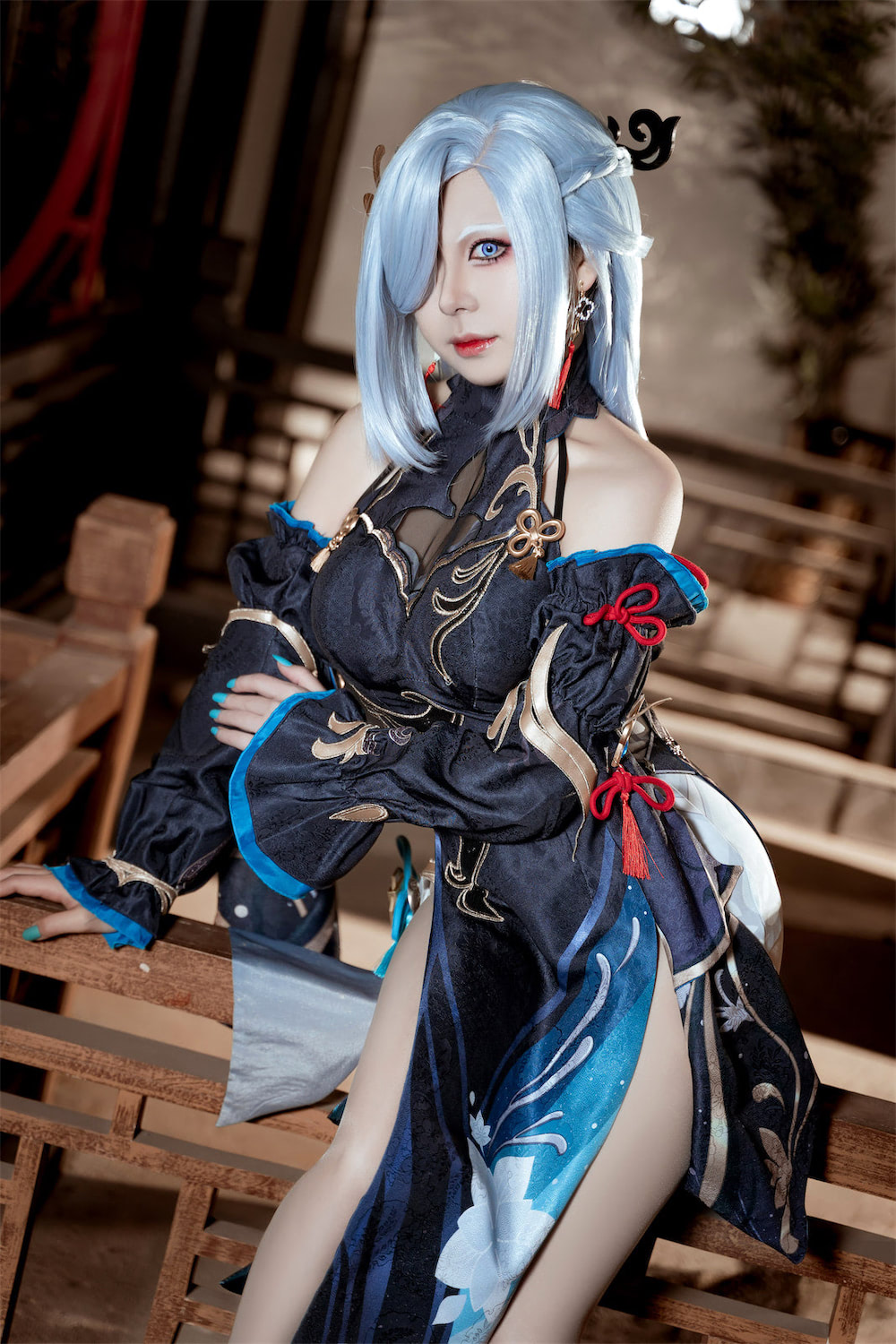 虎森森 原神申鹤冷花幽露4