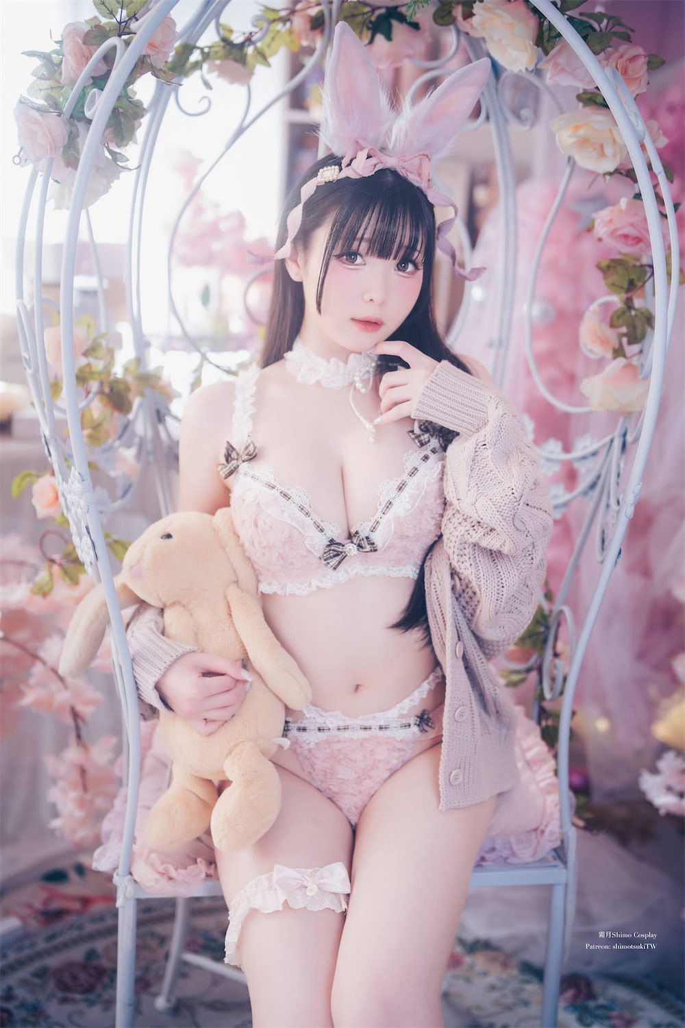 霜月shimo 辛德瑞拉女仆毛绒兔3