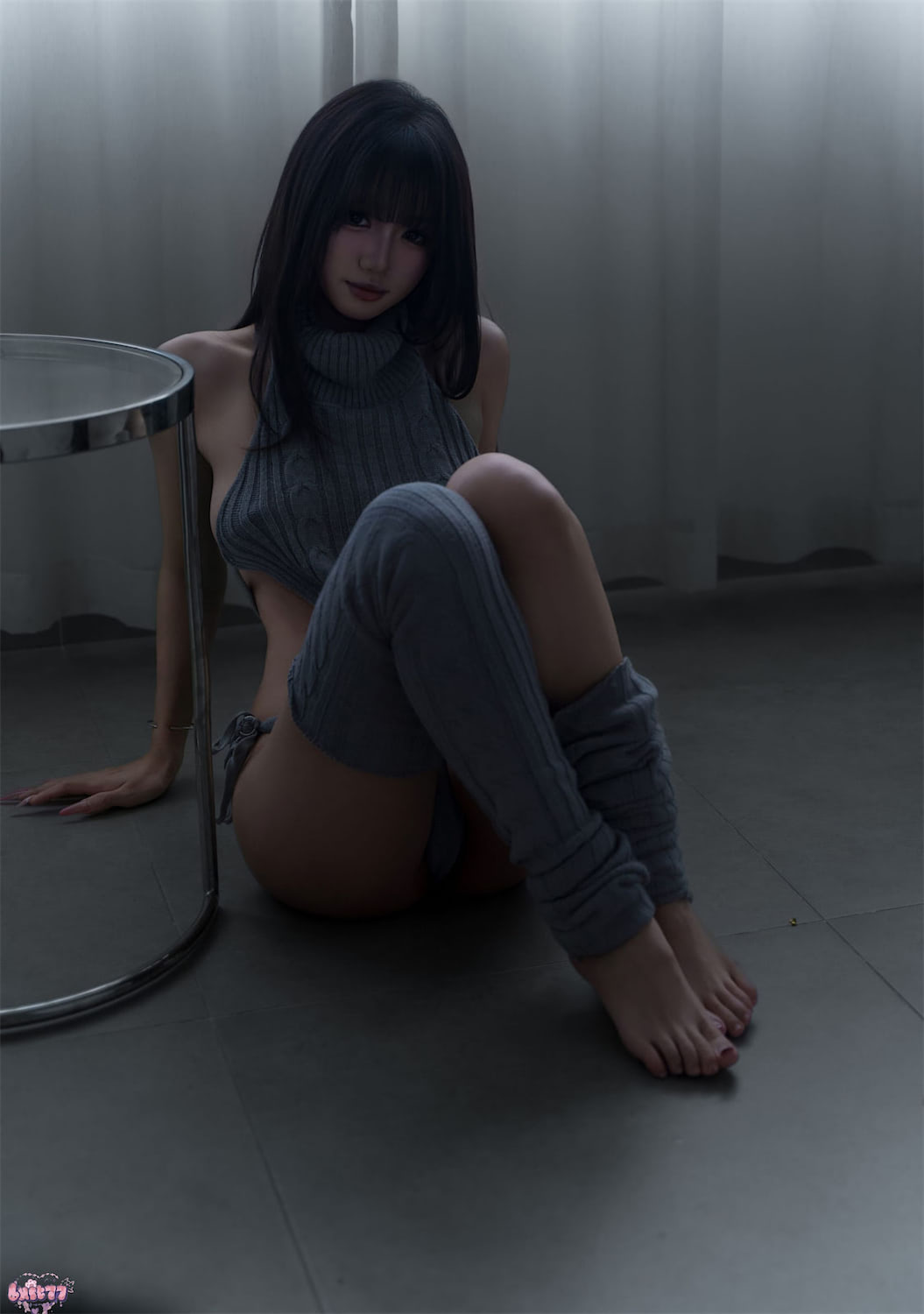 柒柒要乖哦 居家毛衣3