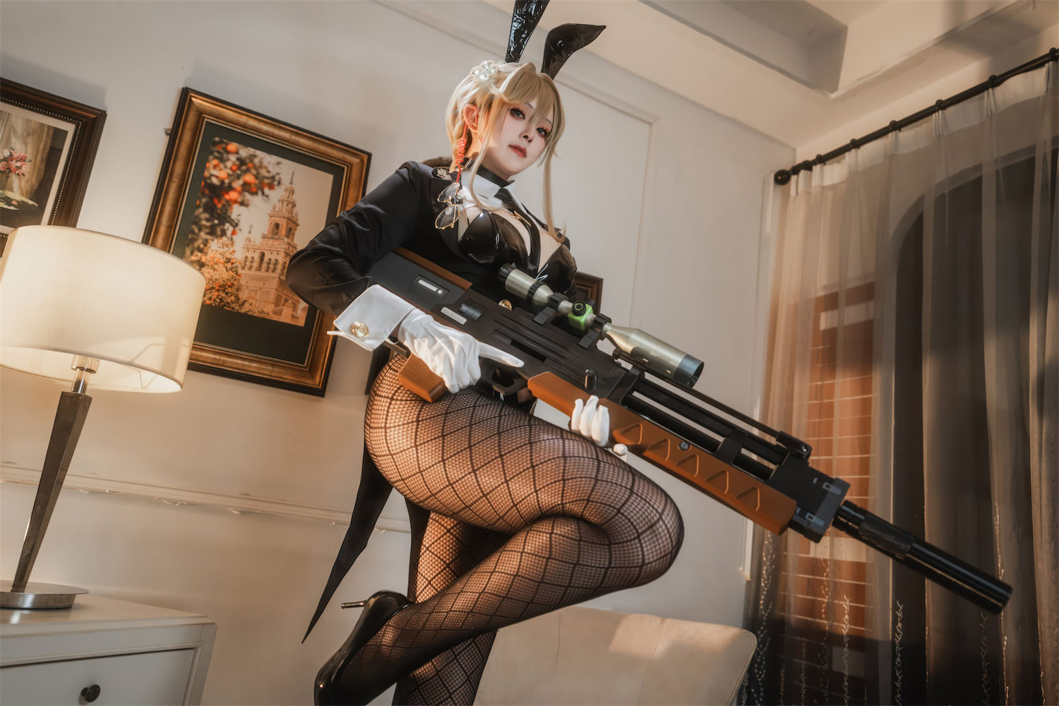 Natsuko 夏夏子 NIKKE爱德特工兔女郎3