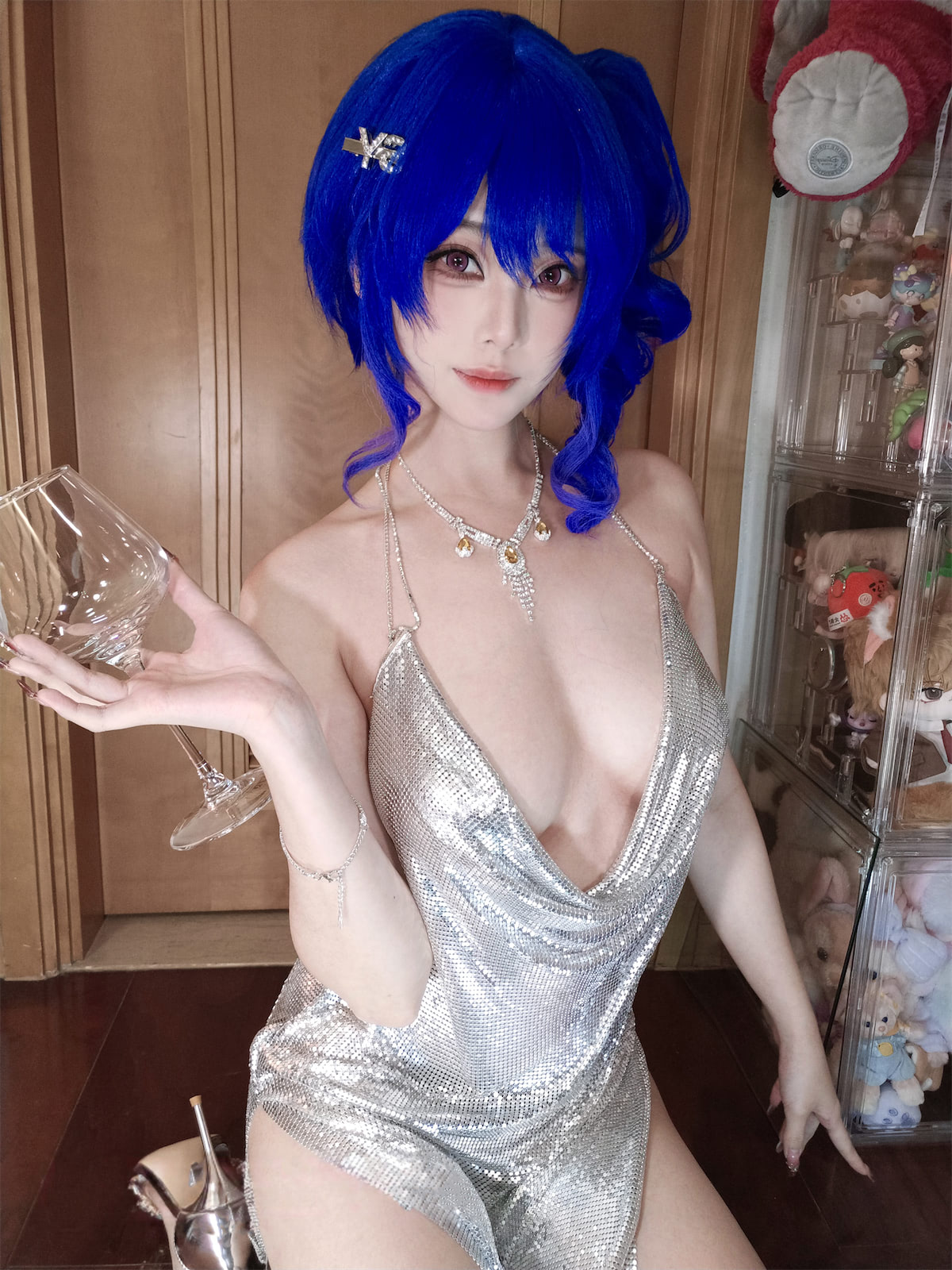 蜜汁猫裘 圣路易斯礼服柠檬眼镜3