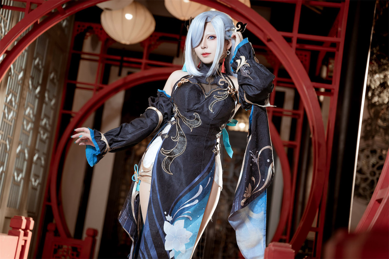 虎森森 原神申鹤冷花幽露16