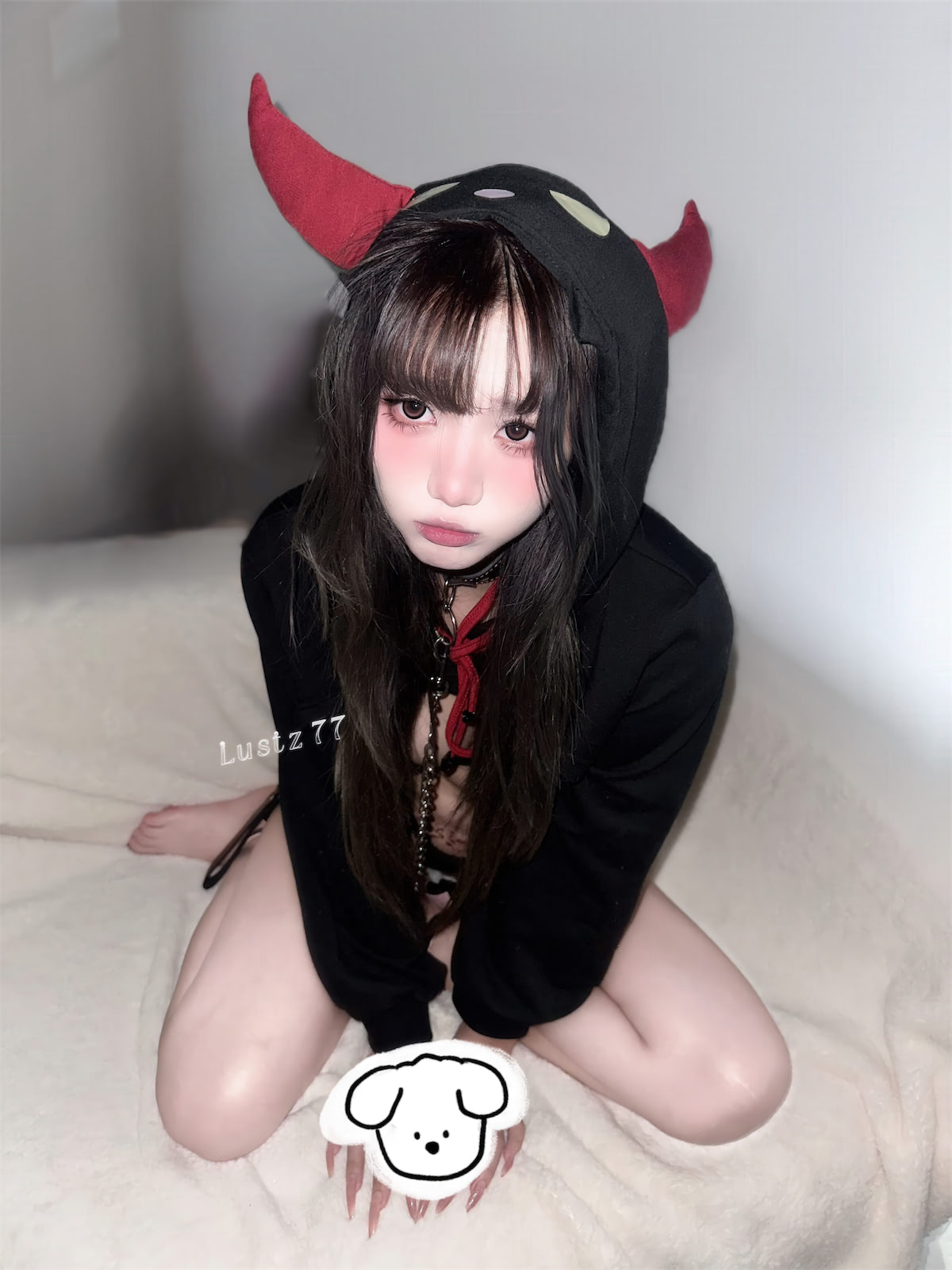 柒柒要乖哦 比基尼&油光咖丝1