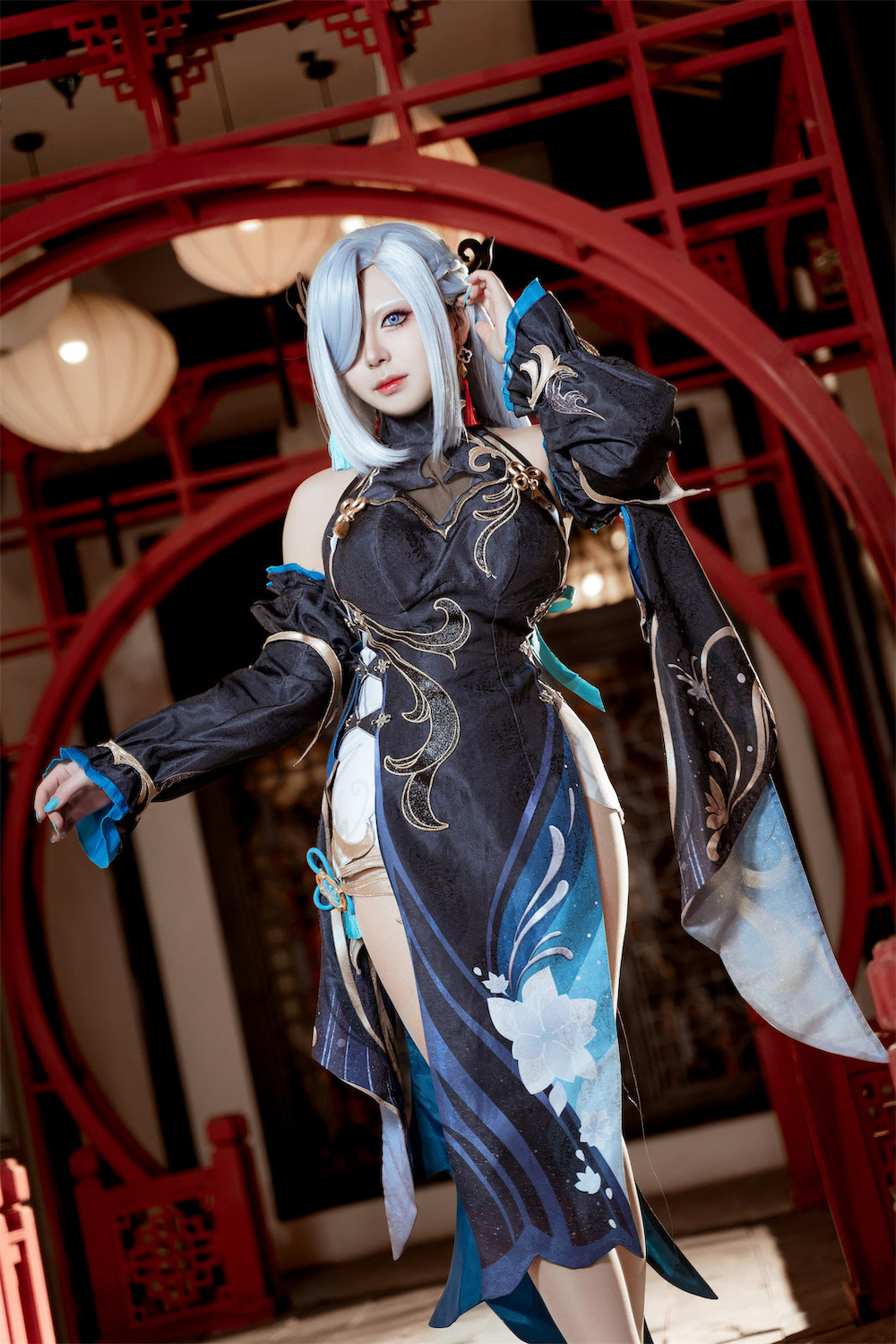 虎森森 原神申鹤冷花幽露5