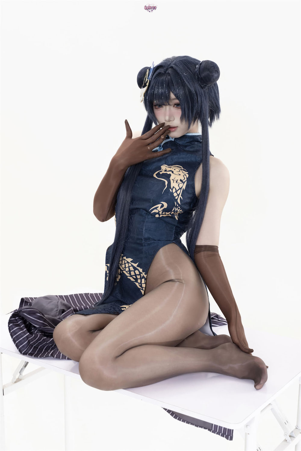 柒柒要乖哦 蔚蓝档案妃咲原皮兔女郎5