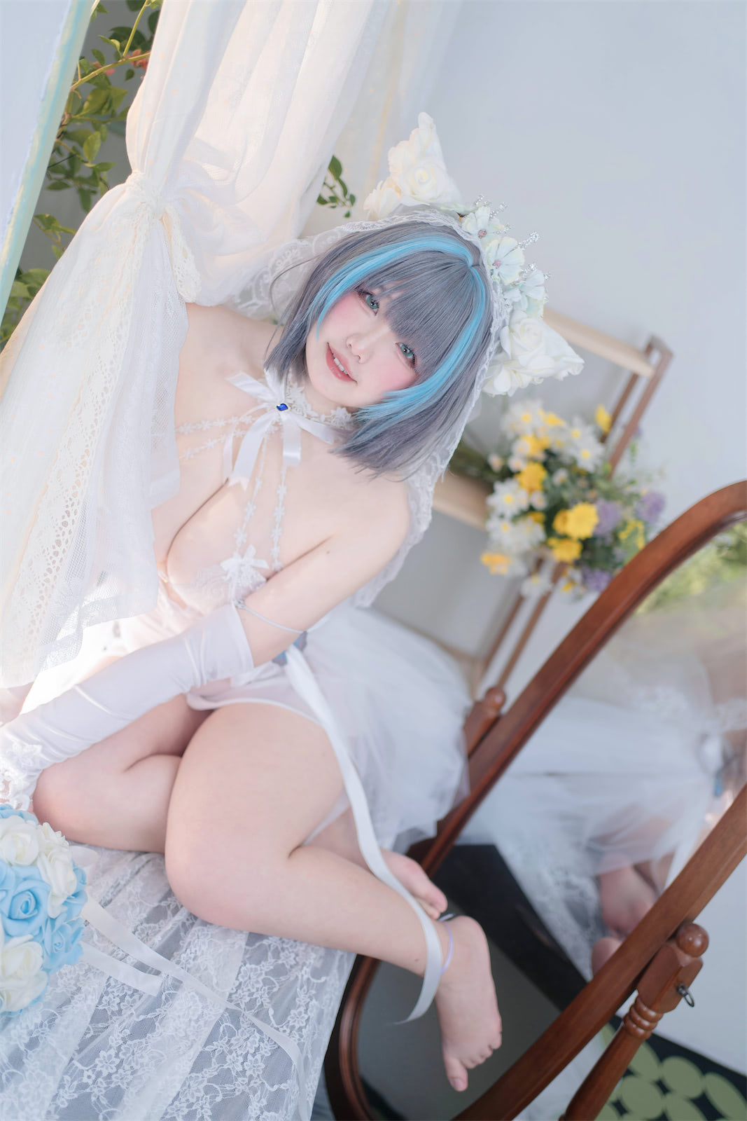 半半子 柴郡婚纱花嫁5