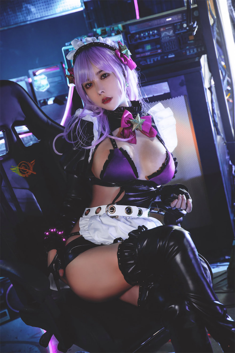 亚马逊鲶鱼 BB同人女仆黑色透明女仆5